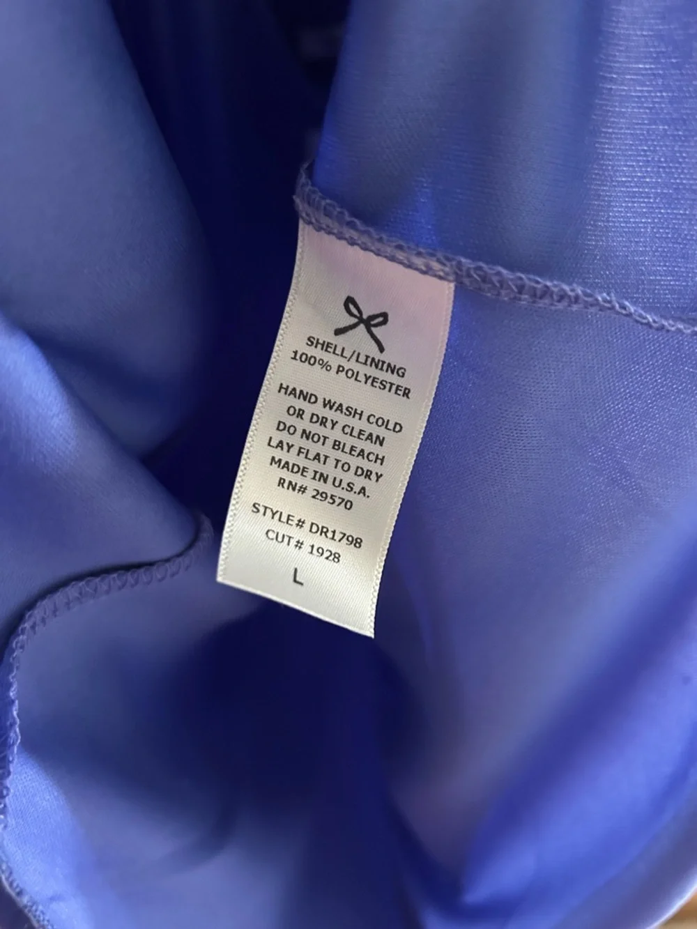 NWT Everly Sleeveless High-Low Dress in Periwinkle - Picture 5 of 5